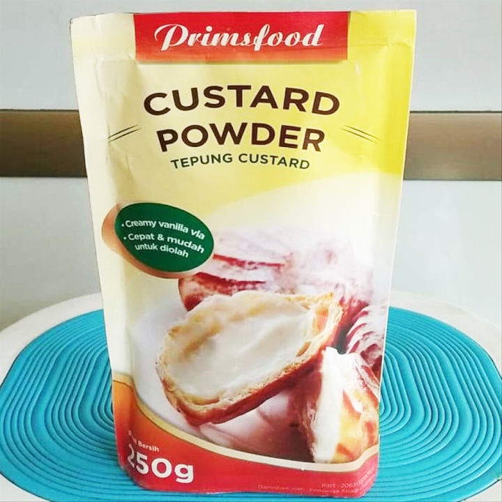 

Custard Powder Pouch Kemasan 250 gram