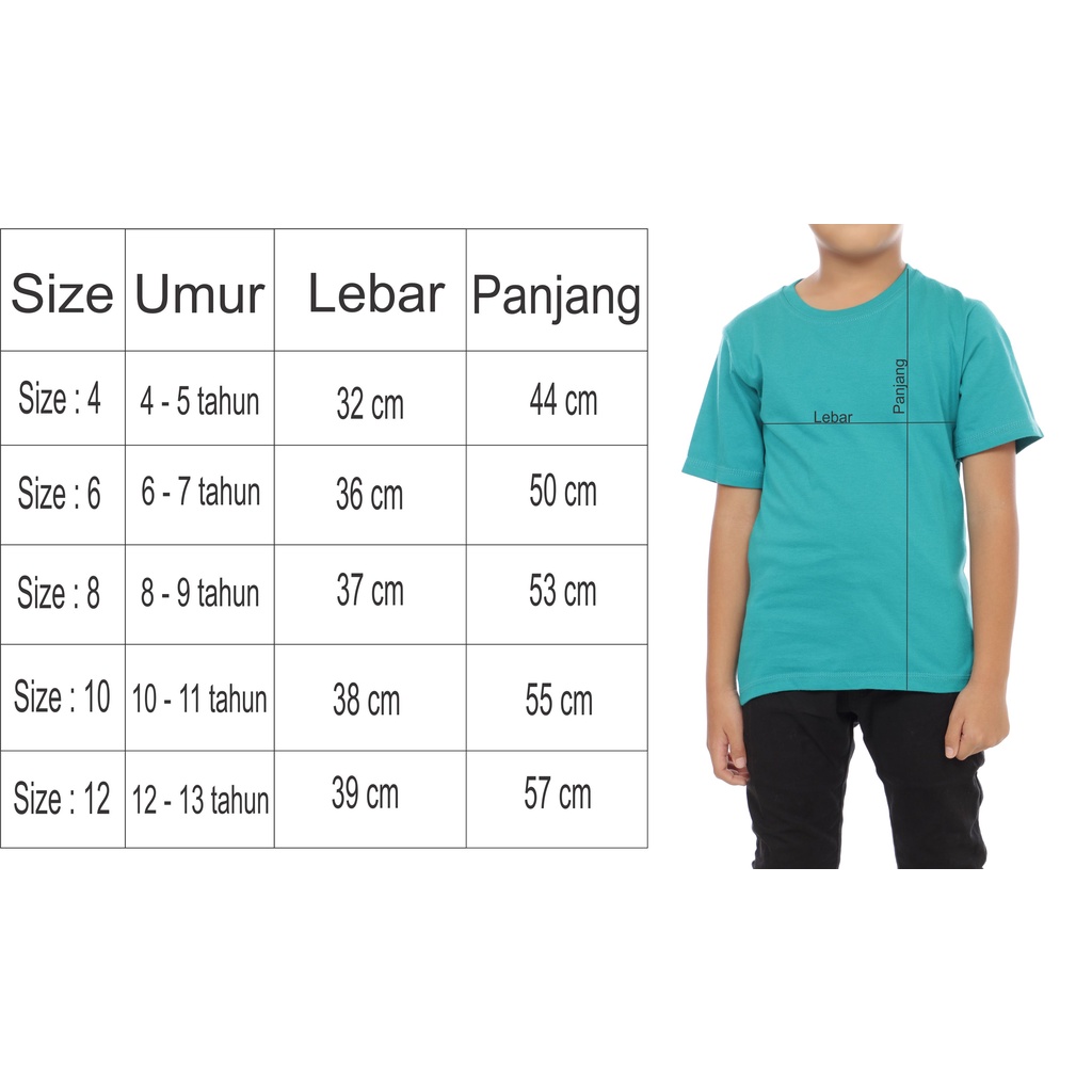 Katun Kaos Anak laki laki perempuan motif anjing1