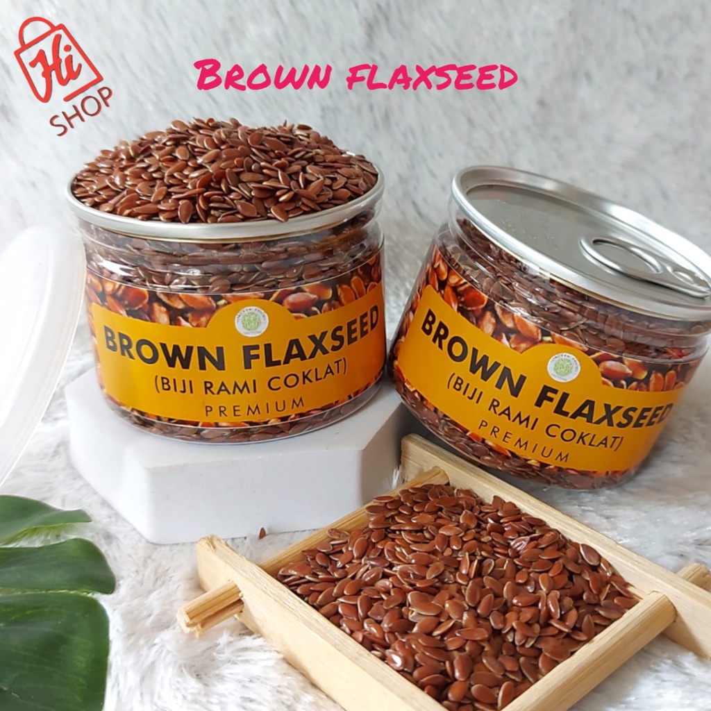 

Can Brown Flaxseed Biji Rami Coklat Kualitas Premium