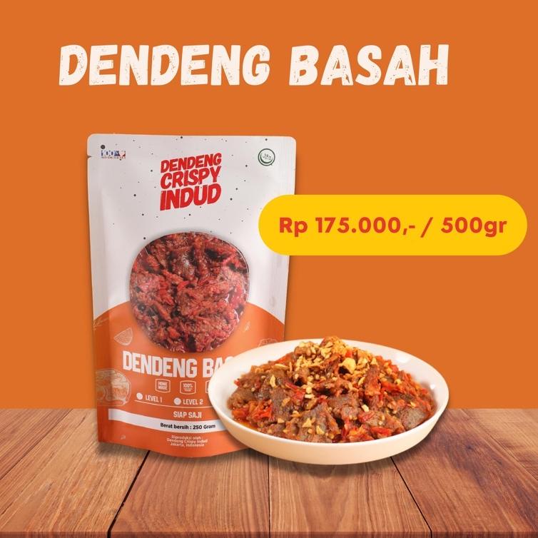 

➨ Dendeng Sapi Moisty / Basah Balado Indud 500 Gram ➣