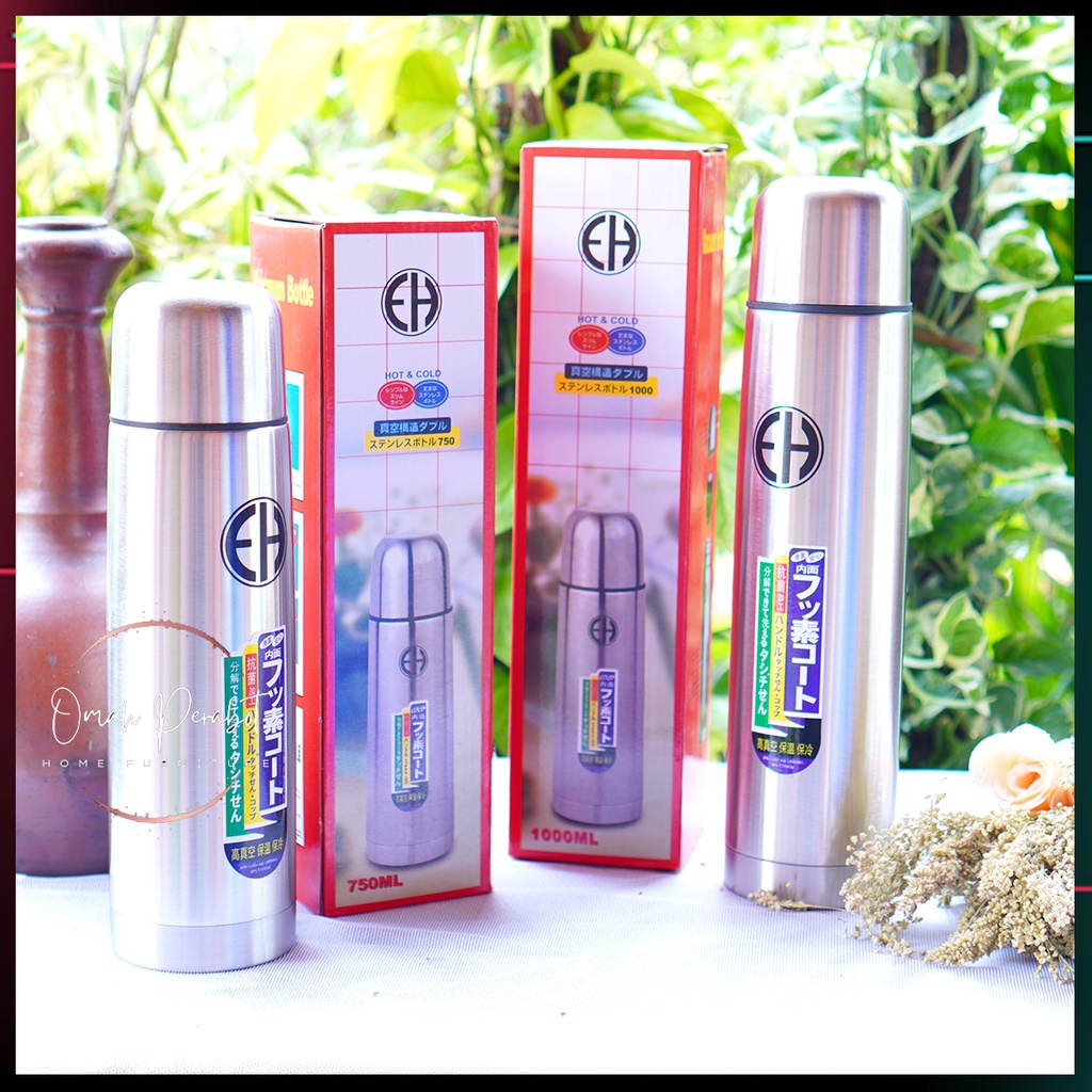 Termos Air Panas Stainless Steel Tahan Panas 24 Jam Premium Quality