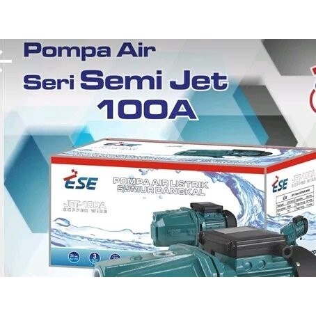 MESIN POMPA AIR SEMI JET PUMP NATIONAL ESE JET 100A