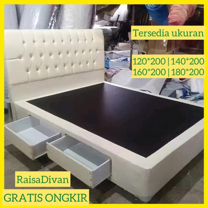 Tempat Divan Dipan Laci 200X200 Divan Untuk Kasur