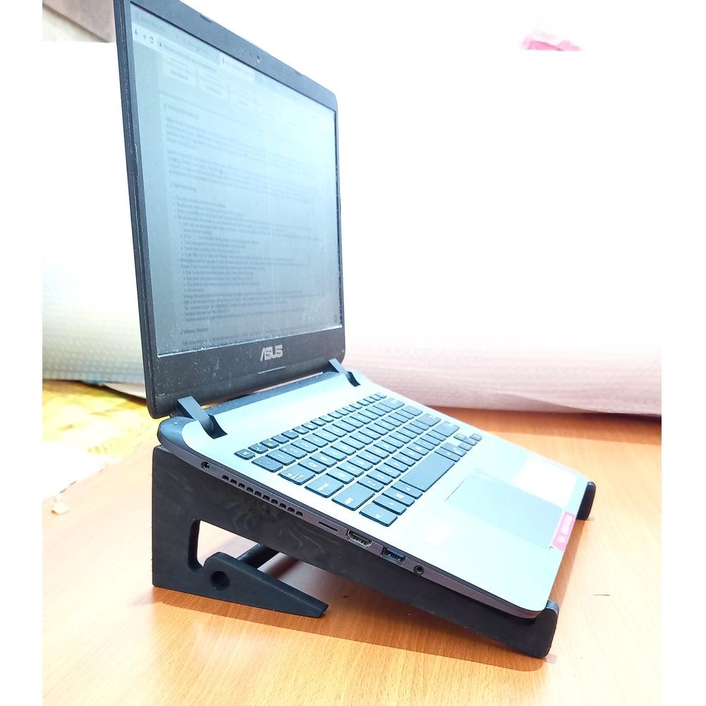 [ART. 232425] Stand holder laptop /stand laptop /tatakan laptop kayu/ stand laptop aesthetic