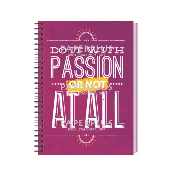 

Terlaris Spiral Notebook A5_Kaligrafi Quote_14 - Hc