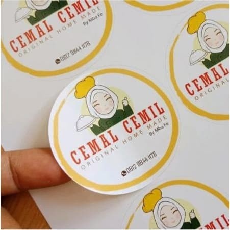 

Stiker kemasan I Stiker Chromo I Stiker Print + Cut A3