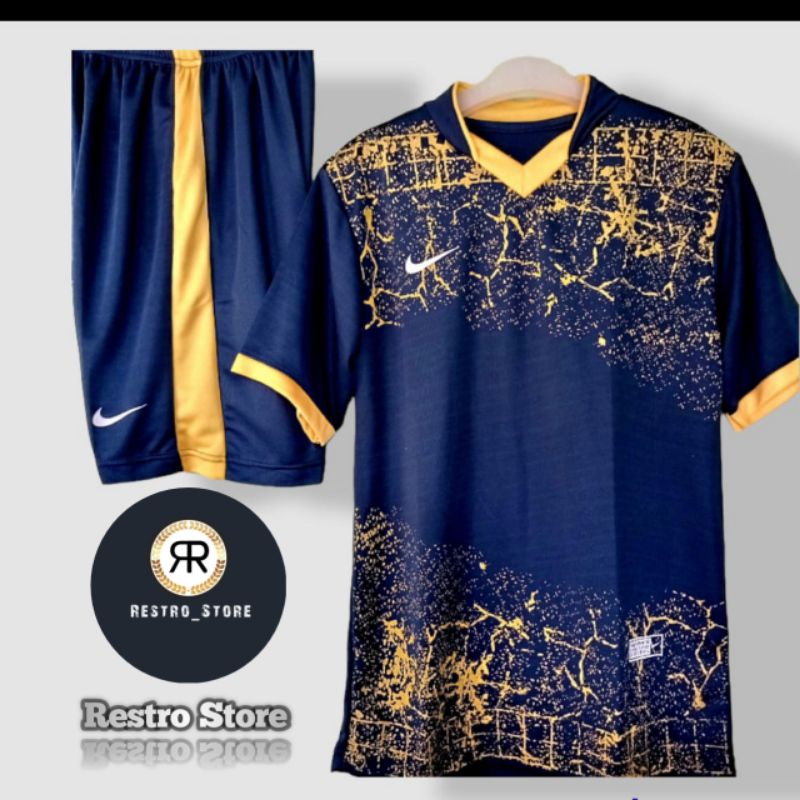 jersey bola futsal volly setelan dewasa bisa polosan dan sablon