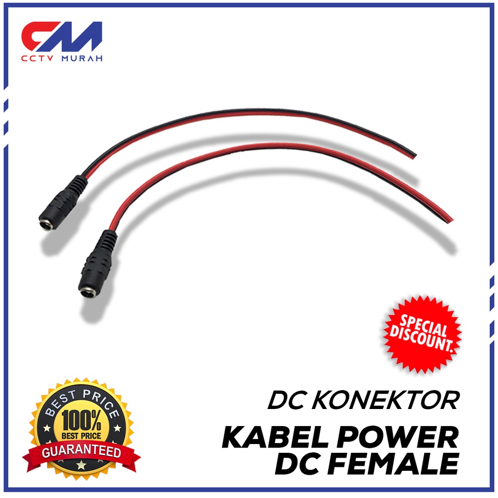 DC Kabel Female || Type DC-KF332