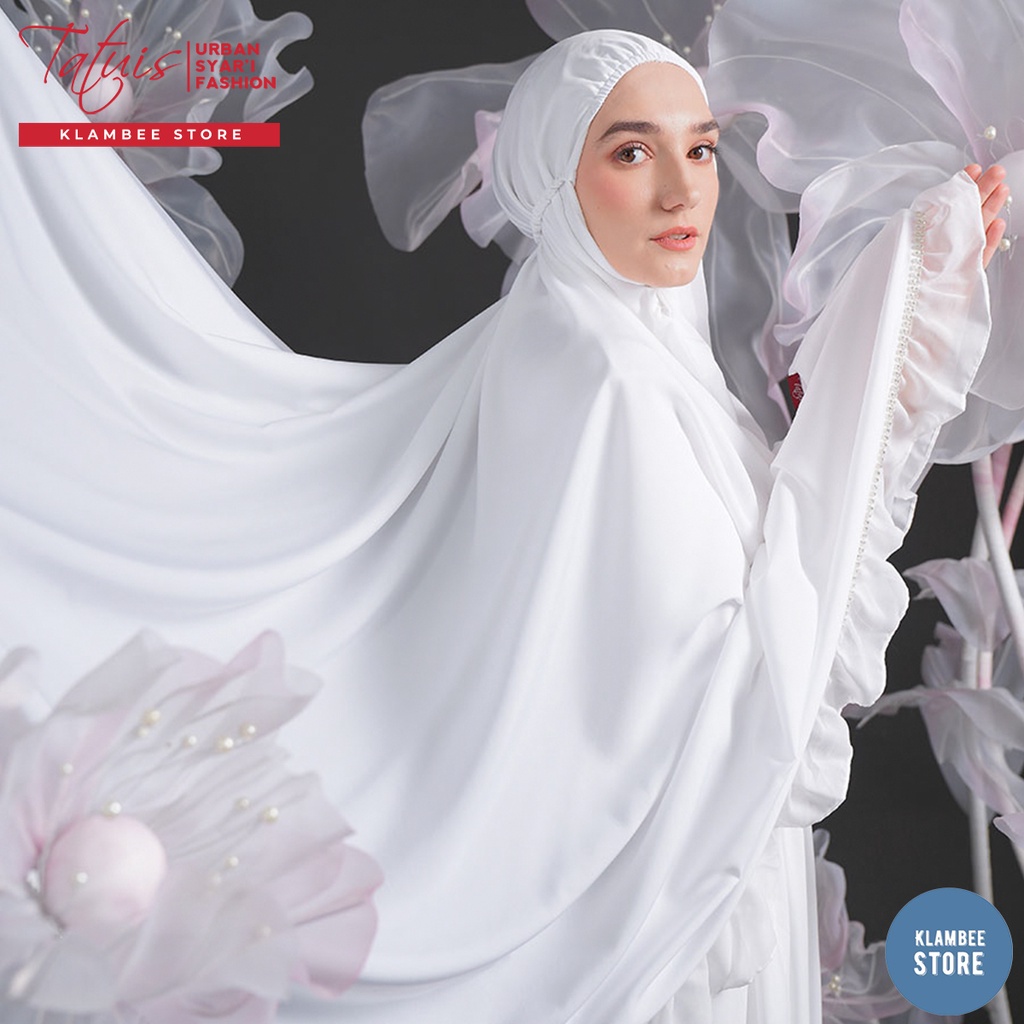 TATUIS Mukena Dewasa Tiara 450 Broken White Regular