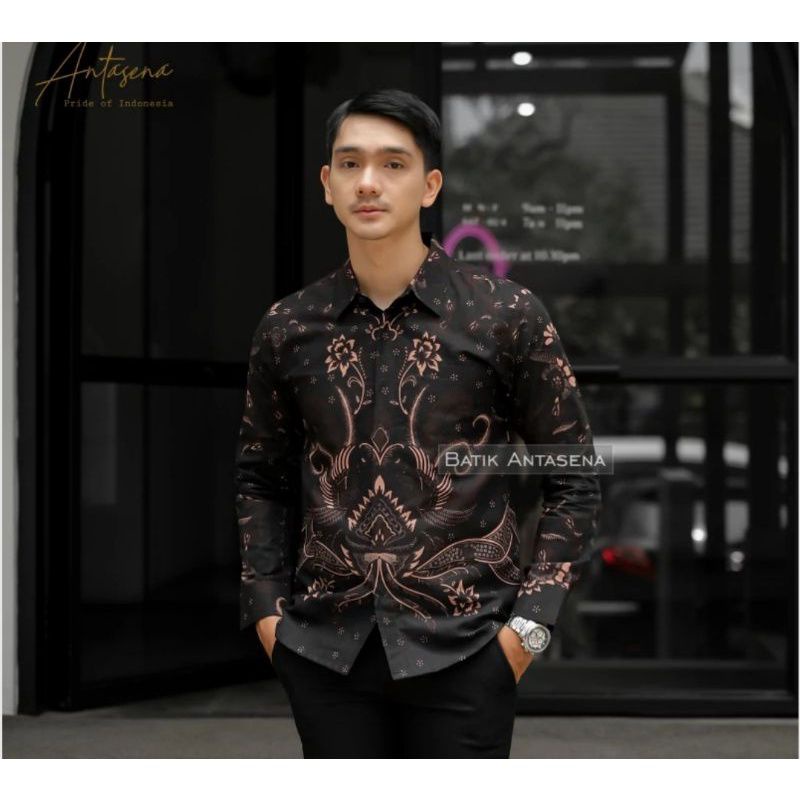 KEMEJA BATIK PRIA SLIMFIT PREMIUM LAPISAN FURING