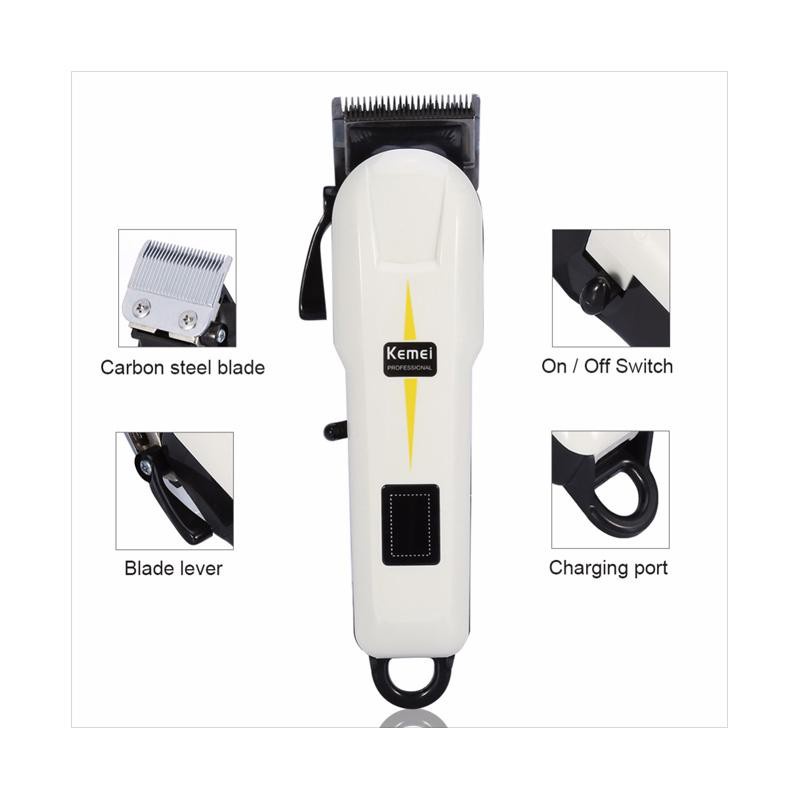 WTW Hair Clipper Kemei KM-809A Alat Mesin Cukur Rambut