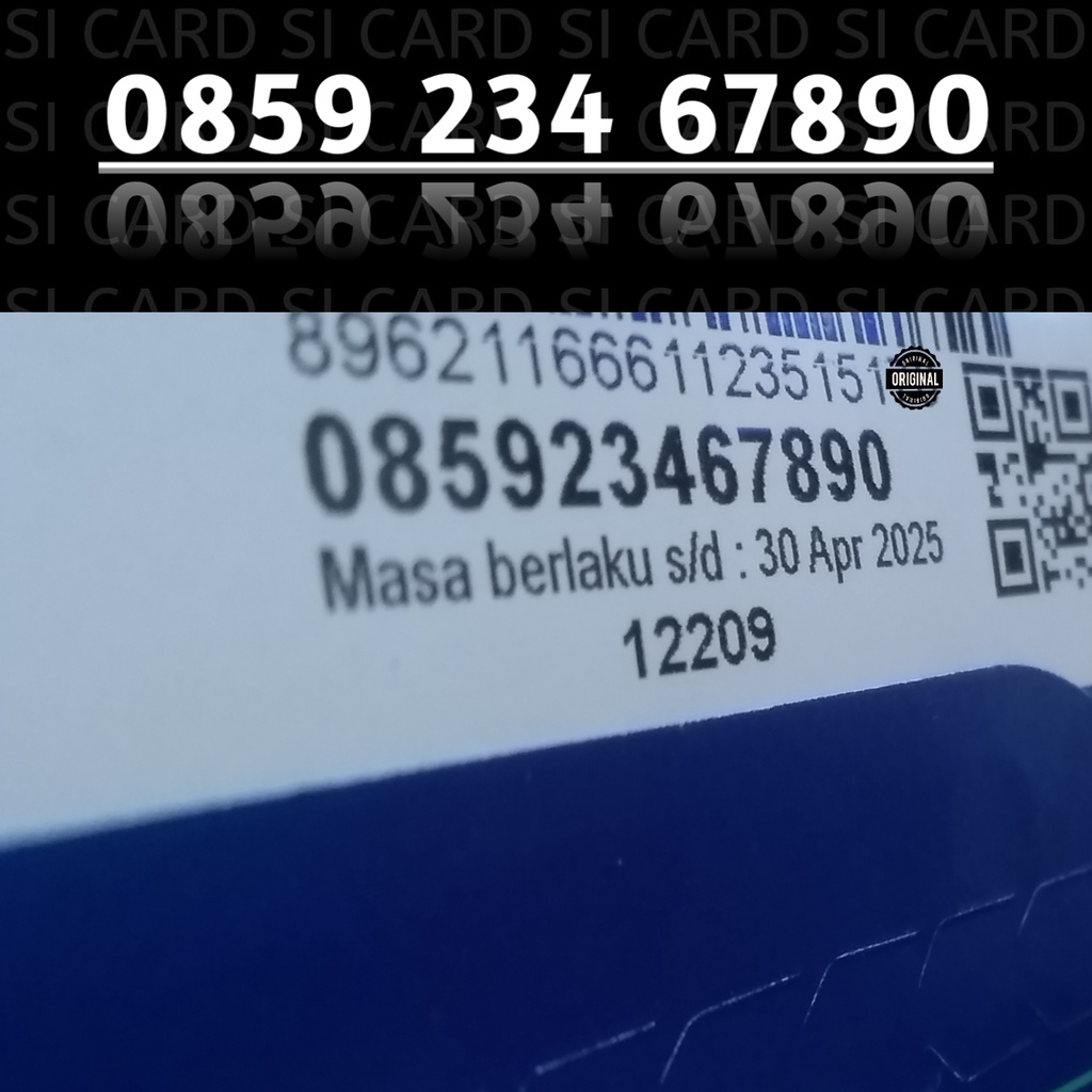 NOMOR CANTIK KARTU PERDANA XL 4G NOCAN SERI 234 67890