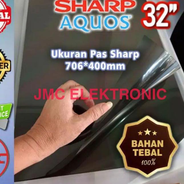 ❉ POLARIS POLARIZER LCD TV SHAAQUOS 32 INCH 0 DERAJAT POLARISER POLARIZED PLASTIK LCD LED BAGIAN DEP