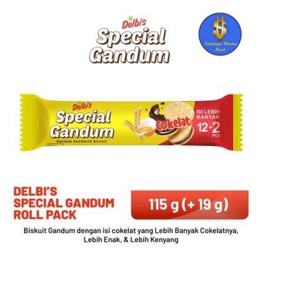 

Biskuit Sandwich Gandum Delbis 115gr-Delbis Special Gandum Biskuit
