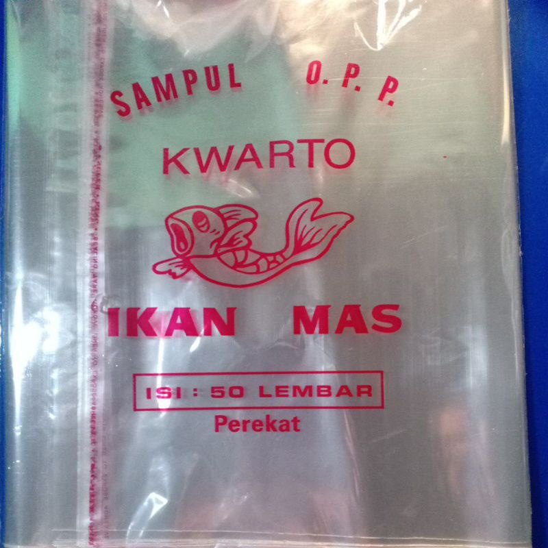 

sampul buku tulis plastik bening