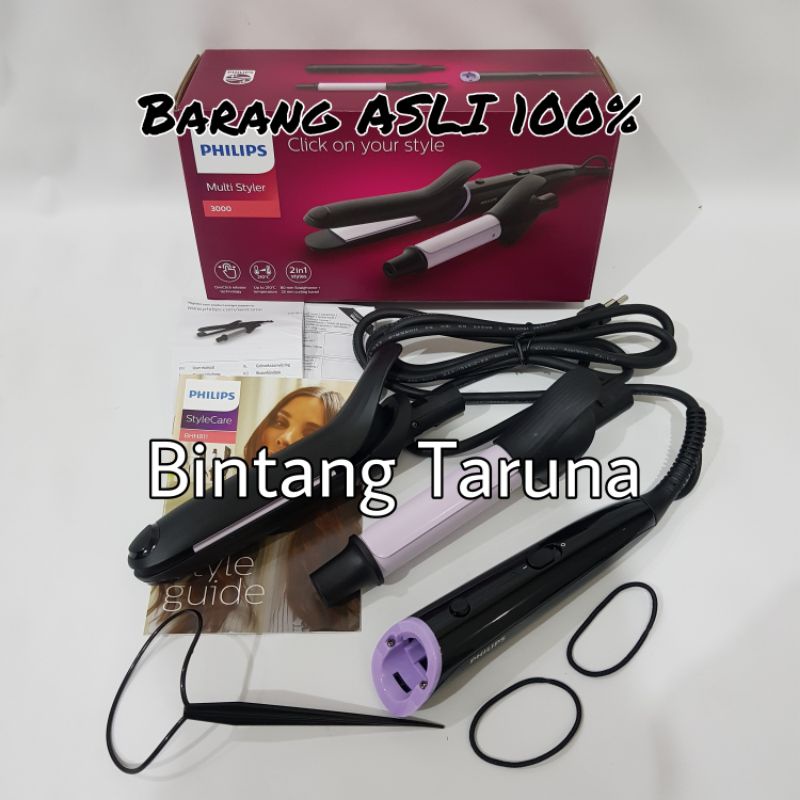 Multi Styler Philips BHH811 Penata Rambut Multifungsi Philips BHH811 Catokan Curly BHH811