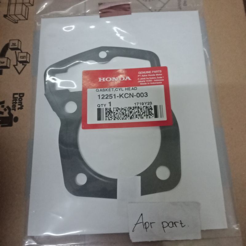 Gasket Cylinder Paking Perpak Pack Pak Chtp Kop Cylinder Head Tiger Megapro GL Pro Neotech Ori Ahm