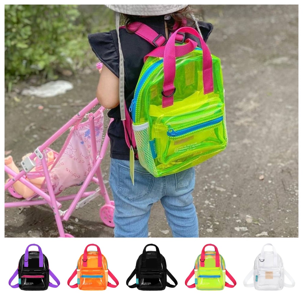 NIION Beam Tas Ransel Mini Transparan