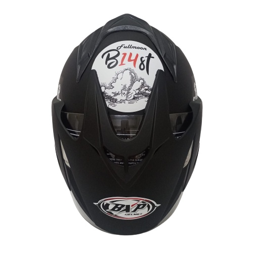 Helm Motor SNI BXP Original 2 kaca (Double visor) Fullmoon