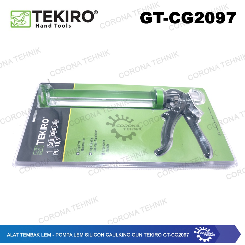 Pompa Lem Silicon Caulking Gun Tekiro GT-CG2097 - Alat Tembak Lem