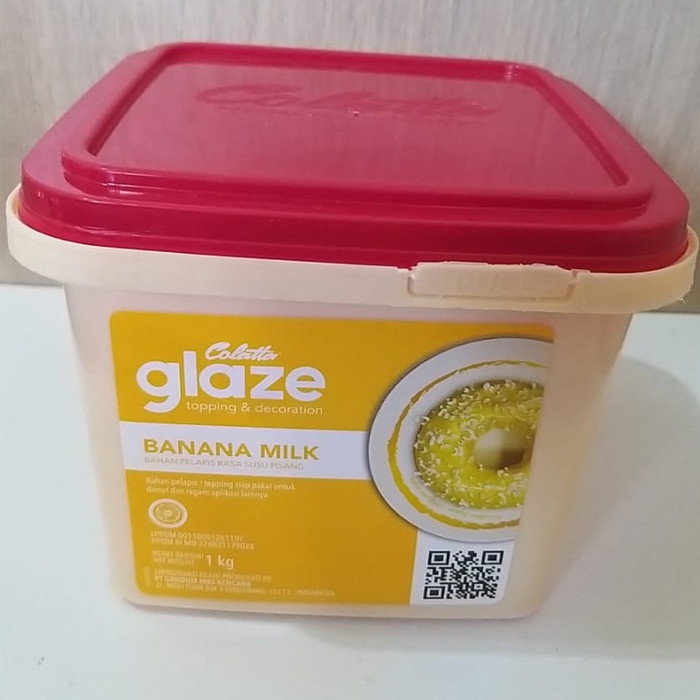 COLATTA Glaze Banana Milk Dip Topping Selai 1 kg