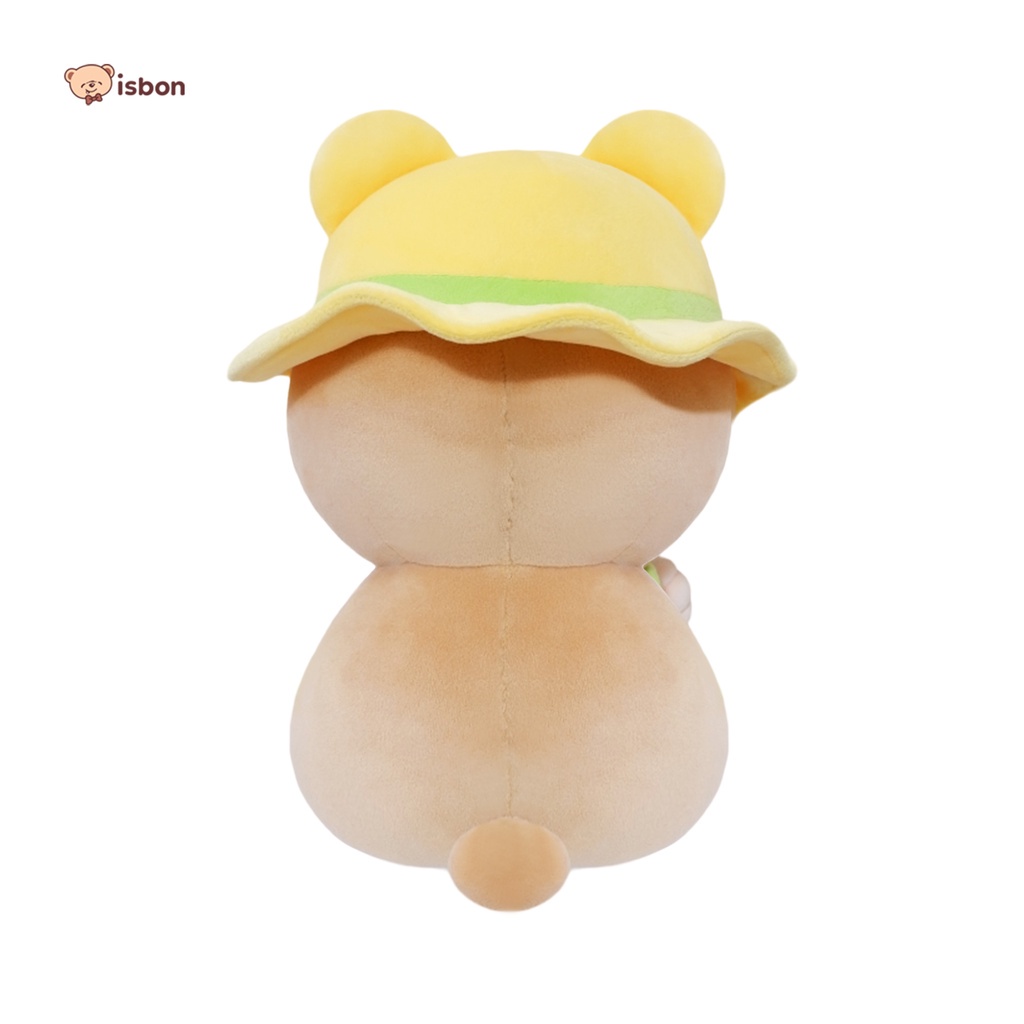 Boneka Hamster Hewan Lucu With Topi dan Tas Boneka Bayi Untuk Kado Ulang Tahun ukuran 30 CM