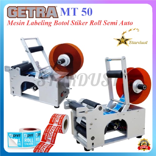 GETRA MT-50 Mesin Labeling Botol Stiker Roll Semi Auto / Mesin Label Botol / Labelling Bottle / Mesi