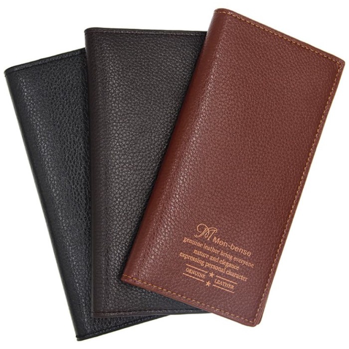 Wallet Panjang Menbense Lenwebolo A198 Pria Long Leather H1N6 Dompet Keren Terlaris Gratis Ongkir Be