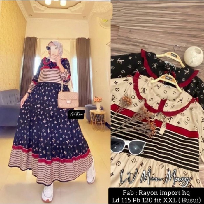 GAMIS ABAYA DRESS IMPORT PREMIUM MIDI DRESS BESTSELLER 2022 TERLARIS