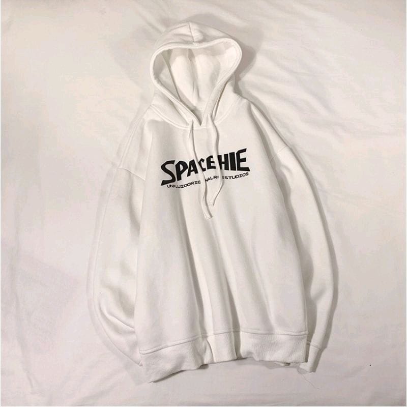 SPACEHIE ORIGINAL SWEATER HOODIE OVERSIZE - SWEATER PRIA WANITA KEKINIAN KOREAN