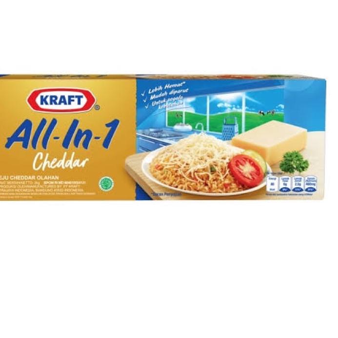 

ⅎ Keju kraft cheddar all in one 2kg ✬