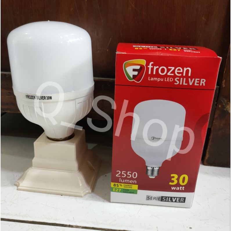 Lampu LED FROZEN SILVER 30 Watt SNI