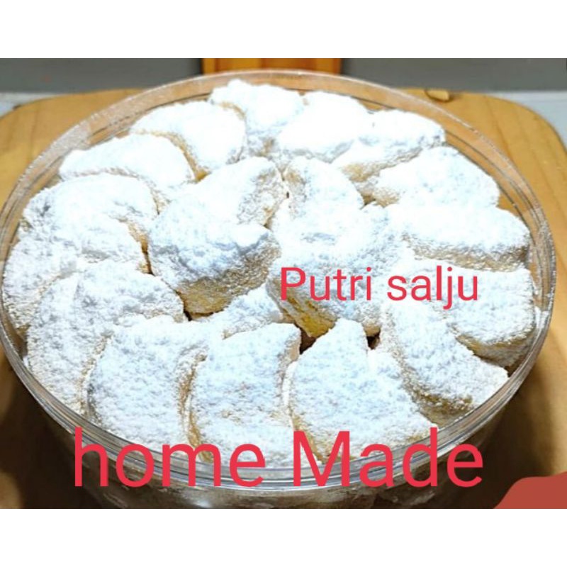 

kue kering putri salju renyah dan enak