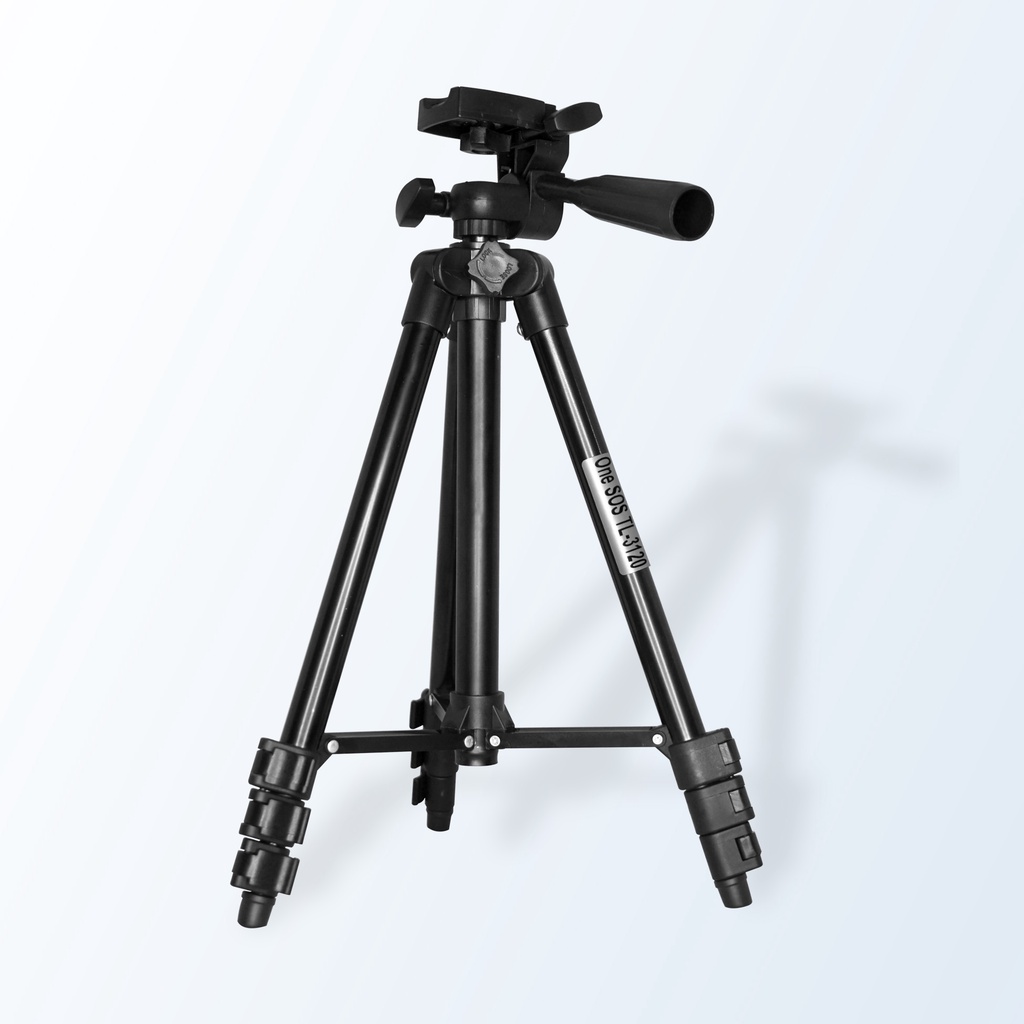 OneSOS TF-3120 Tripod/125cm Multifungsi dan Carry Bag untuk Kamera DSLR Mirrorless Free Holder U Hp