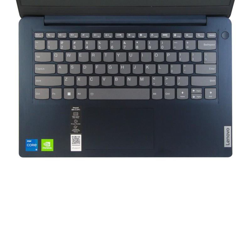 LENOVO SLIM IDEAPAD 3 14ITL6-GEID - CORE I5-1155G7 - 8GB - 512GB SSD - VGA 2GB NVIDIA GEFORCE MX350 - 14&quot; FHD ANTI GLARE - ABYSS BLUE - WINDOWS 11 + OHS ORIGINAL - BONUS TAS