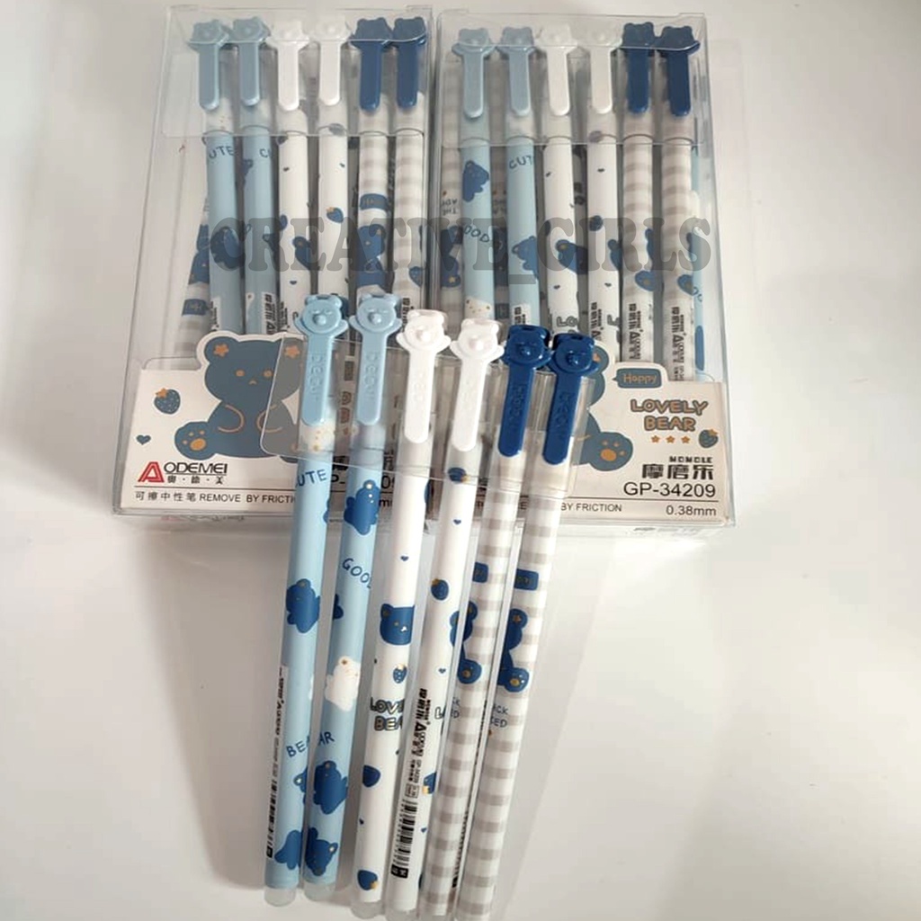 

COD PEN GEL MOTIF / TINTA BISA HAPUS / PULPEN GEL LUCU / PULPEN TULIS GEL / Pena Erasable Pen Karakter Lucu Fancy