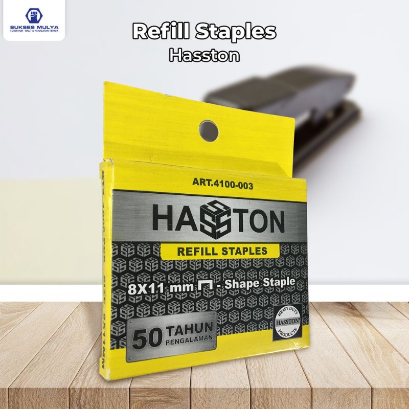 Isi Staples Tembak / Refill Staples Gun Tacker Size 8mmX11mm