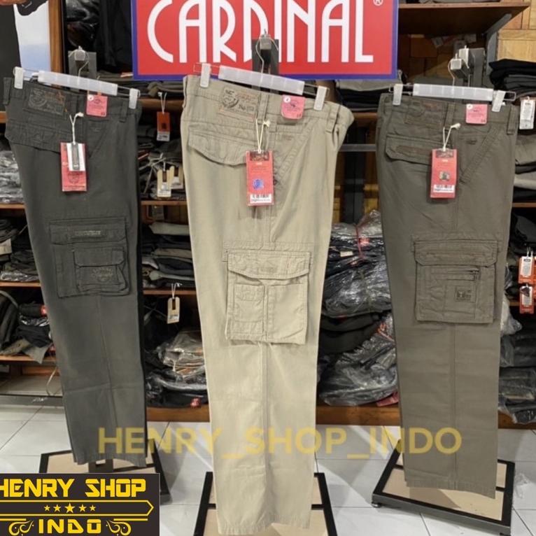 TREN TERBARU Celana Cardinal Cargo Panjang Original (Harga Promosi)