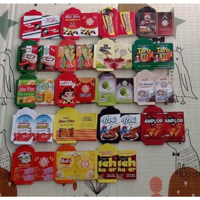

AMPLOP LEBARAN AMPLOP LEBARAN UNIK MOTIF SNACK KEKINIAN UKURAN MEDIUM 1PACK ISI 10 EL09I09A82L
