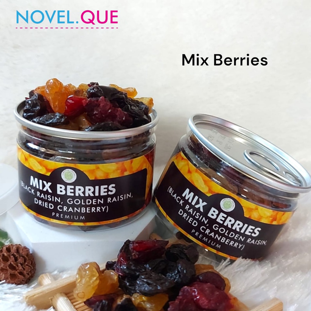 

Can Mix Berries 3in1 Black Raisin Golden Raisin Cranberry Kualitas Premium