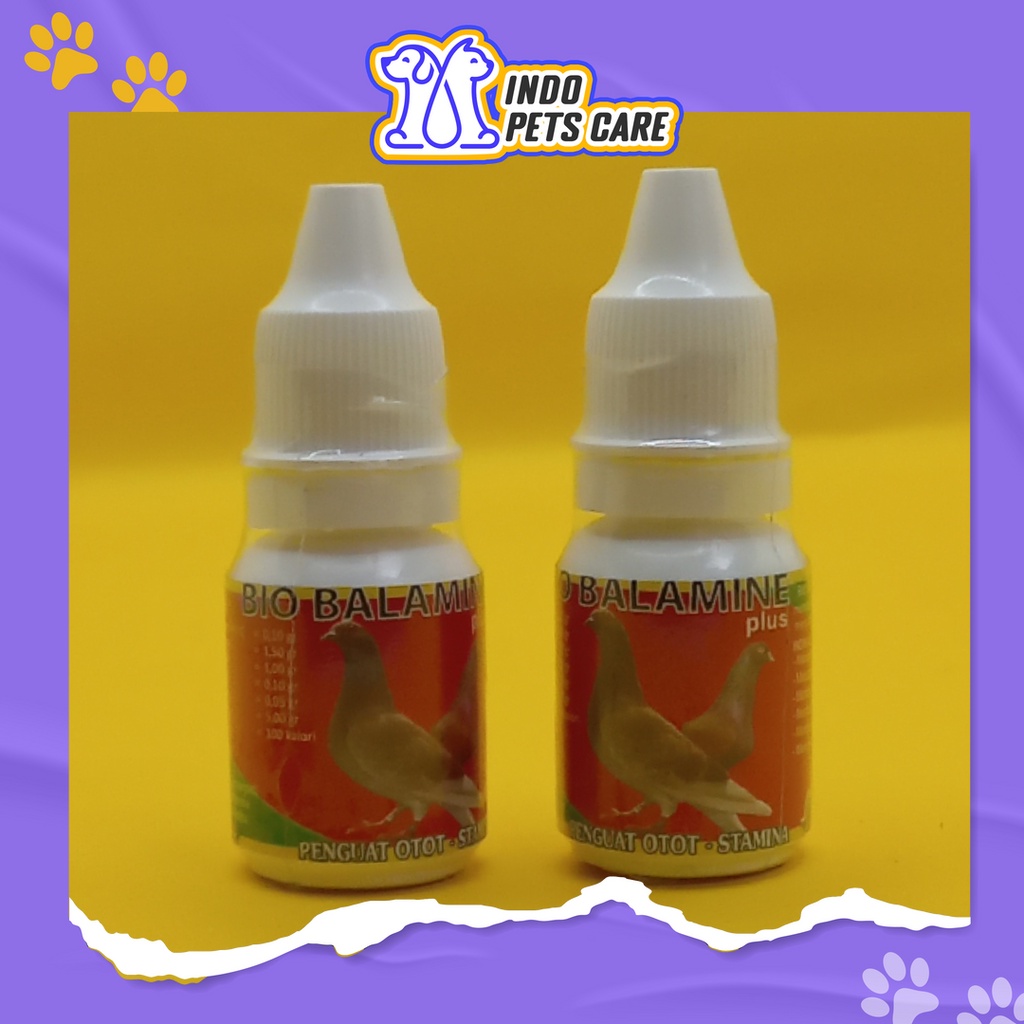 SUPLEMEN METABOLIS MERPATI - BIO BALAMINE DROP 10ML - SUPLEMEN PEMENAMBAH TENAGA STAMINA BURUNG DARA