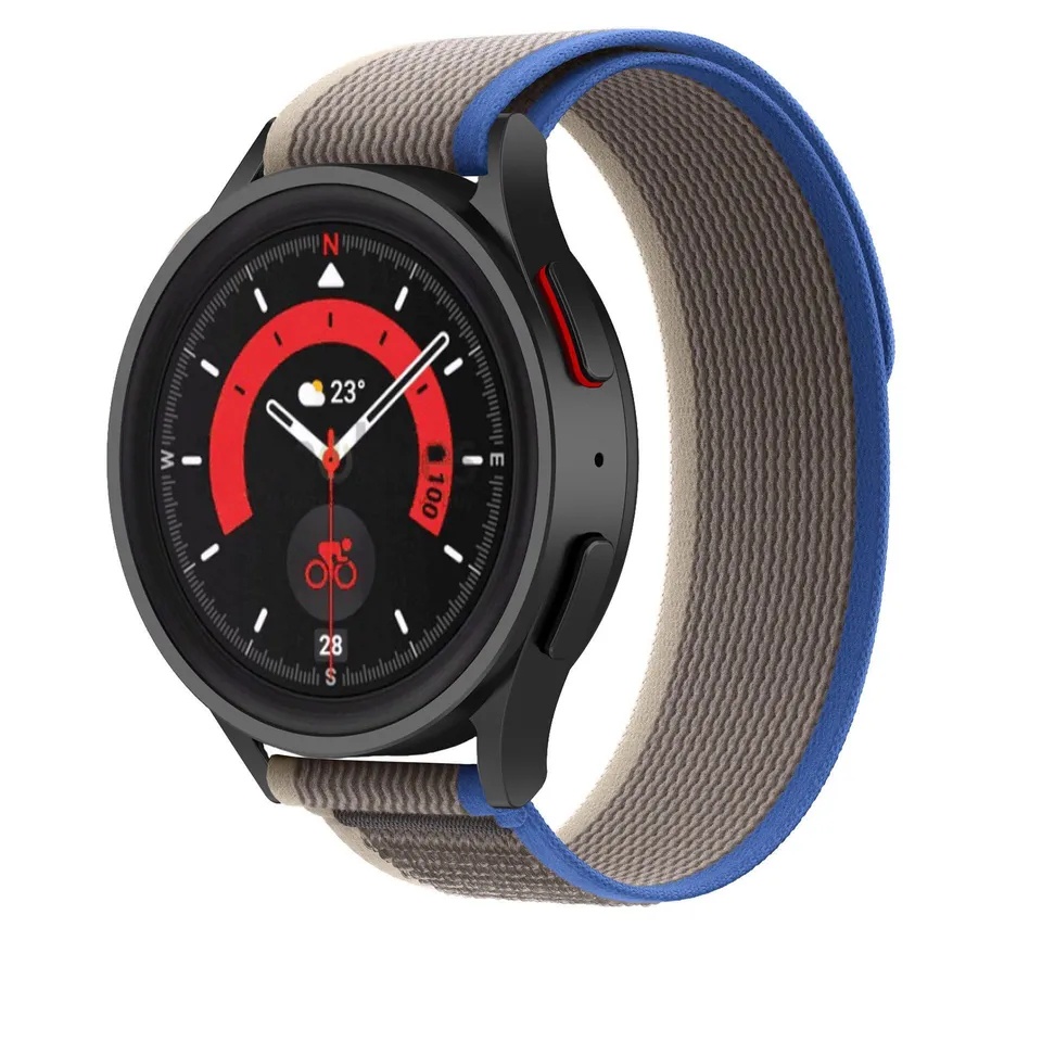 TRAIL LOOP NYLON STRAP Tali 20mm 22mm Samsung Galaxy watch 3 4 5 pro 40mm 42mm 46mm 44mm 41mm 45mm Gear S3 S2 sport Huwei Gt 2 3 42mm 46mm pro 2e gt runner mi watch s1 active amazfit gts gtr 47mm bip