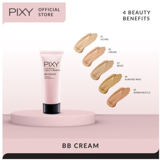 PIXY UV Whitening 4 Beauty Benefits BB Cream - Series