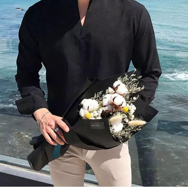 TERMURAH  Kemeja polos hitam, kemeja polos putih korea, kemeja korea polos, kemeja hitam korea, keme