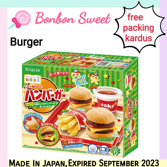 

[Ready]Bisa Cod- Kracie Popin Cookin Burger Hamburger