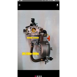 Converter Carburator Gas LPG Honda RRT utk pompa irigasi sawah GX-140 GX-160 GX-200 GX-220