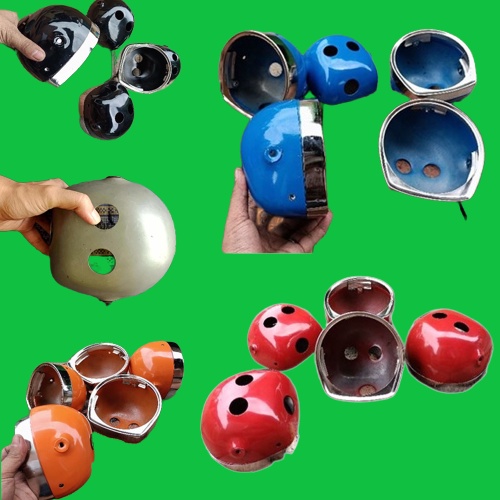 batok lampu Van van press pnp cb pnp daymaker 5,7in 16 LED