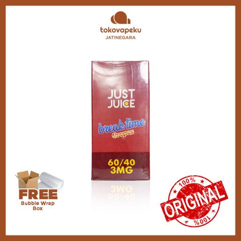 JUST JUICE BREAK TIME CREPES JUST JUICE 60ML ORI by PXTON