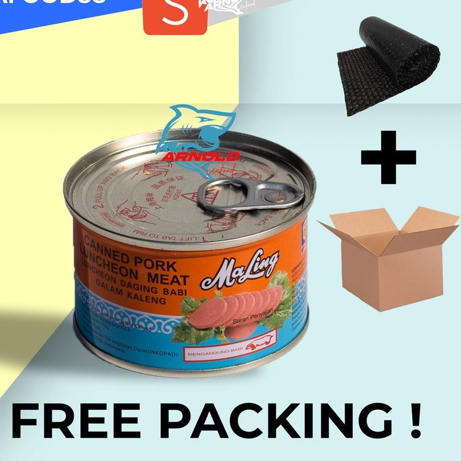 

♤ MA LING CANNED PORK TTS brand 397g ❀