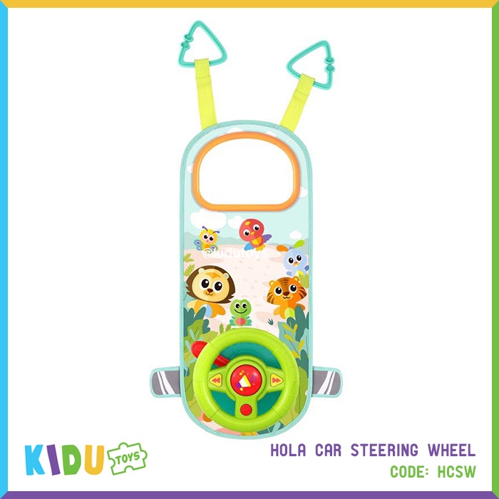 Mainan Anak Stiran Mobil Hola Car Steering Wheel Kidu Toys